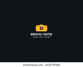 Modern love and location or letter logo design