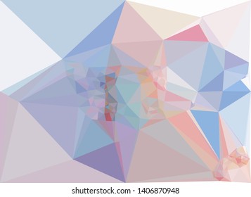 Modern low polygonal abstract background. Triangle geometric pattern.