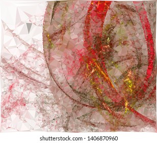 Modern low polygonal abstract background. Triangle geometric pattern.