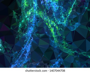Modern low polygonal abstract background. Triangle geometric pattern.
