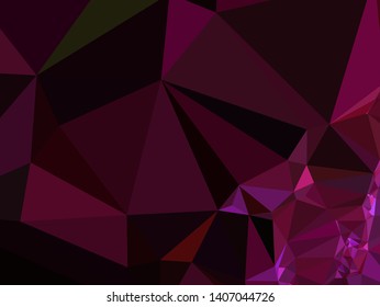 Modern low polygonal abstract background. Triangle geometric pattern.