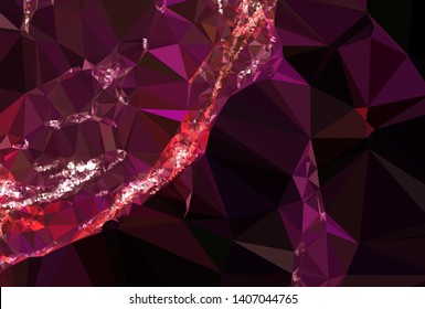 Modern low polygonal abstract background. Triangle geometric pattern.