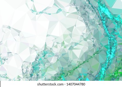 Modern low polygonal abstract background. Triangle geometric pattern.