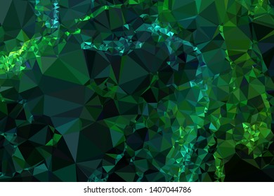 Modern low polygonal abstract background. Triangle geometric pattern.