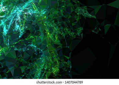 Modern low polygonal abstract background. Triangle geometric pattern.