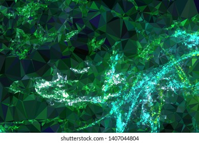 Modern low polygonal abstract background. Triangle geometric pattern.