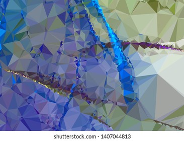 Modern low polygonal abstract background. Triangle geometric pattern.