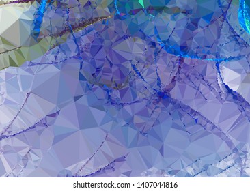 Modern low polygonal abstract background. Triangle geometric pattern.