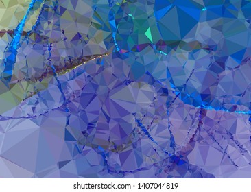 Modern low polygonal abstract background. Triangle geometric pattern.
