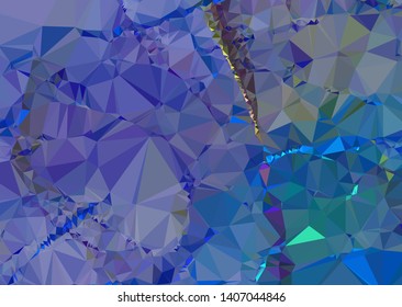 Modern low polygonal abstract background. Triangle geometric pattern.