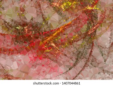 Modern low polygonal abstract background. Triangle geometric pattern.
