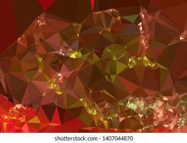 Modern low polygonal abstract background. Triangle geometric pattern.
