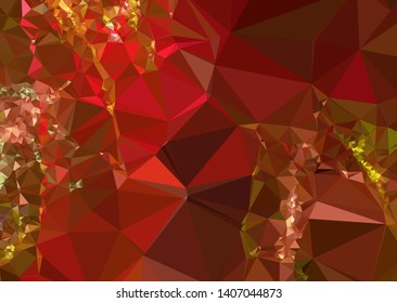 Modern low polygonal abstract background. Triangle geometric pattern.
