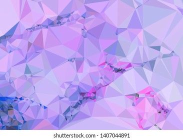 Modern low polygonal abstract background. Triangle geometric pattern.