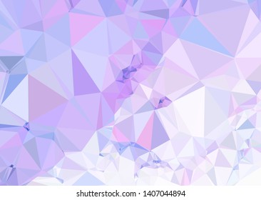 Modern low polygonal abstract background. Triangle geometric pattern.