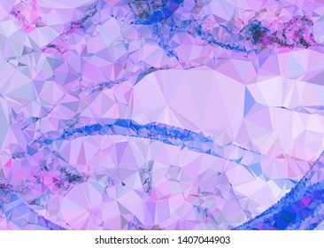 Modern low polygonal abstract background. Triangle geometric pattern.