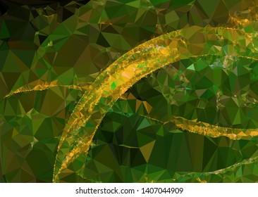 Modern low polygonal abstract background. Triangle geometric pattern.