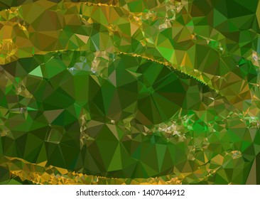 Modern low polygonal abstract background. Triangle geometric pattern.