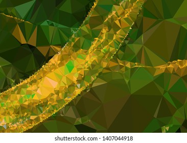 Modern low polygonal abstract background. Triangle geometric pattern.