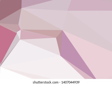 Modern low polygonal abstract background. Triangle geometric pattern.