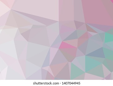 Modern low polygonal abstract background. Triangle geometric pattern.