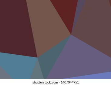 Modern low polygonal abstract background. Triangle geometric pattern.