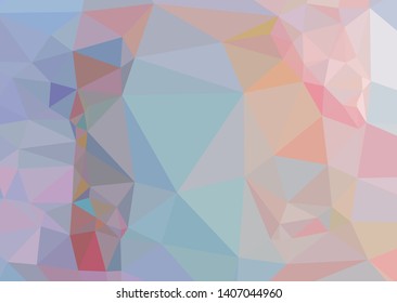 Modern low polygonal abstract background. Triangle geometric pattern.