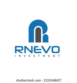 Diseño del logotipo Ltter R ,I moderno