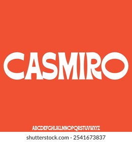 moderno e luxuoso alfabeto fonte vetor