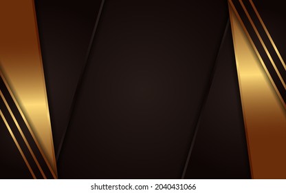 Modern luxury background with golden lines