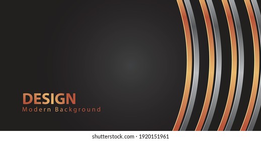 El Lujo Moderno. Vector aislado