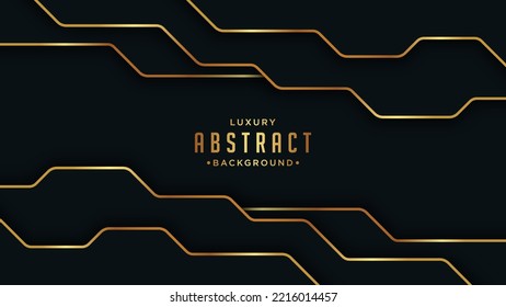 Modern luxury background vector overlap layer on dark and shadow black space. Illustration from vector about modern template design for strong feeling and technology and futurism.