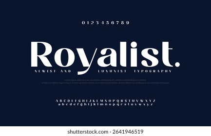 Modern luxury beauty font alphabet logo. Typography beautiful fashion elegant classic letters serif italic fonts wedding vintage retro casters logos. vector illustration

