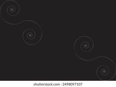Moderno fondo abstracto negro de lujo con ondas para el Anuncio. Fondo de Vector con líneas. Elemento para el diseño aislado en perfecto colorido.