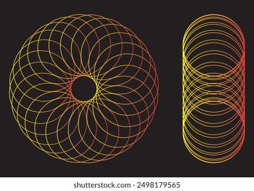 Moderno fondo abstracto negro de lujo con ondas para el Anuncio. Fondo de Vector con líneas. Elemento para el diseño aislado en perfecto colorido.