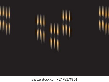 Modern Luxury black abstract background with waves for banner and poster. Vector background with lines. Element for design isolated on perfect colorful illustration. 