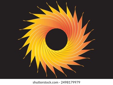 Modern Luxury black abstract background with waves for banner and poster. Vector background with lines. Element for design isolated on perfect colorful illustration. 