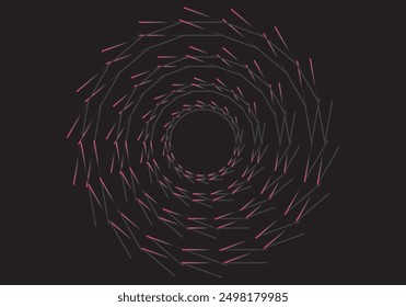Modern Luxury black abstract background with waves for banner and poster. Vector background with lines. Element for design isolated on perfect colorful illustration. 