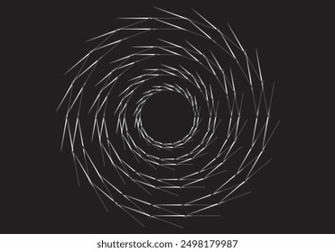 Modern Luxury black abstract background with waves for banner and poster. Vector background with lines. Element for design isolated on perfect colorful illustration. 