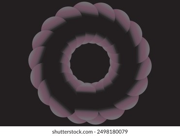 Modern Luxury black abstract background with waves for banner and poster. Vector background with lines. Element for design isolated on perfect colorful illustration. 