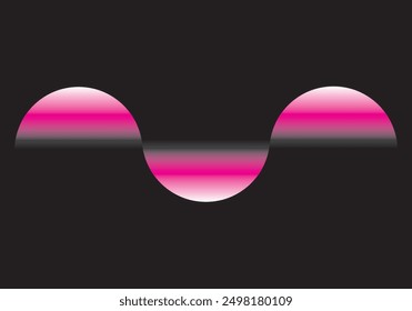 Modern Luxury black abstract background with waves for banner and poster. Vector background with lines. Element for design isolated on perfect colorful illustration. 