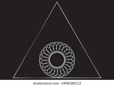 Modern Luxury black abstract background with waves for banner and poster. Vector background with lines. Element for design isolated on perfect colorful illustration. 