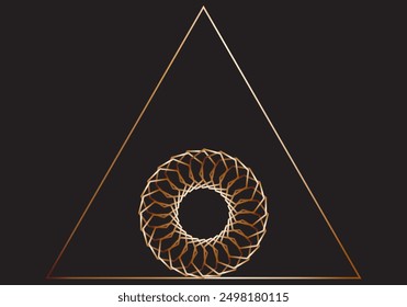 Modern Luxury black abstract background with waves for banner and poster. Vector background with lines. Element for design isolated on perfect colorful illustration. 