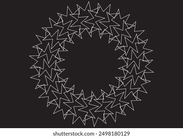 Modern Luxury black abstract background with waves for banner and poster. Vector background with lines. Element for design isolated on perfect colorful illustration. 