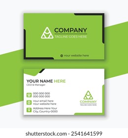 Plantilla de tarjeta de visita de lujo moderno con diseño y Elementos personalizables Abstractas. Profesional, 
Diseño de Vector editable minimalista para identidad de marca