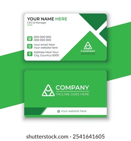 Plantilla de tarjeta de visita de lujo moderno con diseño y Elementos personalizables Abstractas. Profesional, 
Diseño de Vector editable minimalista para identidad de marca