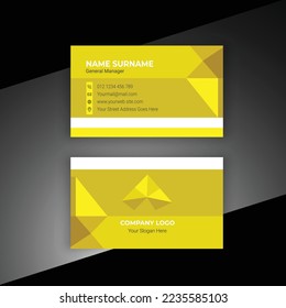 modern luxury custom business cards or visiting card design