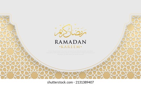 modern luxury and elegant islamic background with islamic pattern