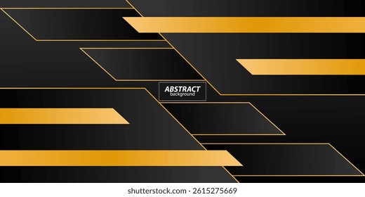 Modern luxury grey and gold wave background for text and message. eps10 vector