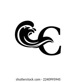 Modern and luxury initial logo design